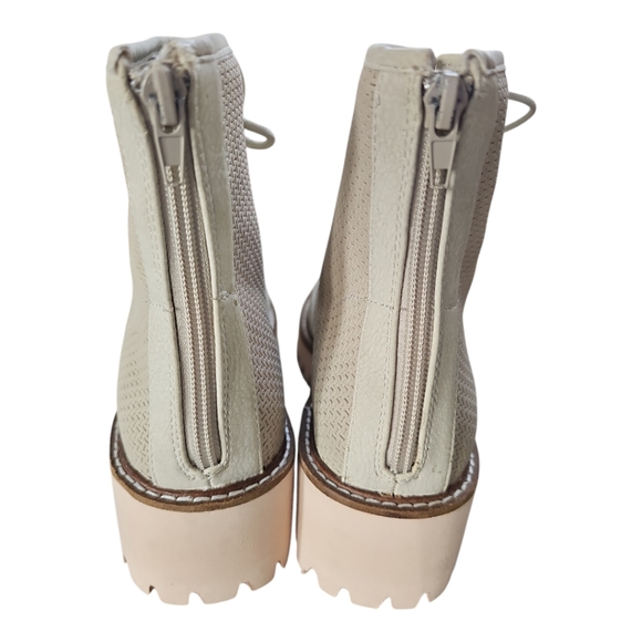 Coconuts By Matisse Miss Me Combat Boots Tan 8.5M - Picture 4 of 9